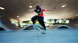 image of an individual on a skateboard