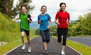 family running