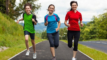 family running
